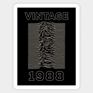 Vintage 1988 - Unknown Pleasures Sticker